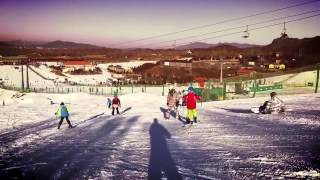 Beijing Nanshan Ski Resort 北京南山滑雪场 [upl. by Enyad]