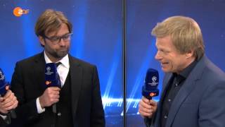 Jürgen Klopp vs Oliver Kahn Streit [upl. by Llenyaj]