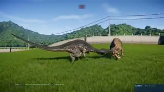 Baryonyx Vs Metriacanthosaurus  Jurassic World Evolution  Ps4 [upl. by Irrej]