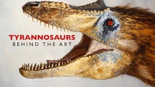 TYRANNOSAURS Behind the Art with James Gurney [upl. by Ennyroc607]