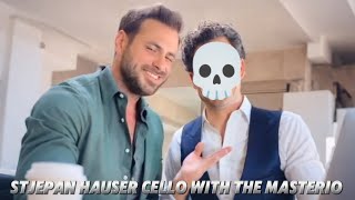 Stjepan Hauser Cello Meet The Masterio 💀🎻✨ [upl. by Annodam]