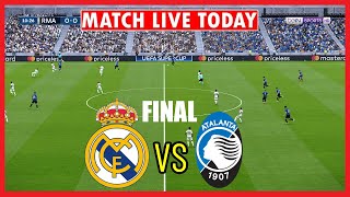 🔴 Real Madrid x Atalanta LIVE 🔴 UEFA Super Cup 2024 Final ⚽ Full Match Live Today All Goals [upl. by Anahgem430]