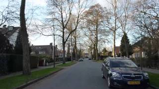 Bicycle Trip Laan van Cattenbroek in Zeist to Slotlaan in Zeist CTZ part 2 [upl. by Seline]