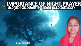 🔥പ്രതിസന്ധികളിലെ പോരാട്ടം രാത്രി യാമത്തിലെ പ്രാർത്ഥന🙏 Importance of night prayer 🙏🏻 [upl. by Anirdna]