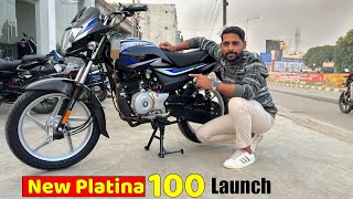 Bajaj Platina 100 Comfortec 2024 Model Launch With New Price And New Update [upl. by Rehpotsihc]