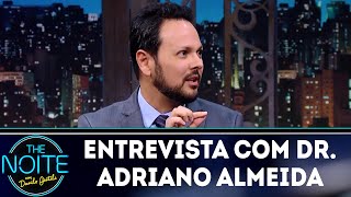 Tudo sobre cabelo e calvície com Dr Adriano Almeida  The Noite 030718 [upl. by Essilevi834]