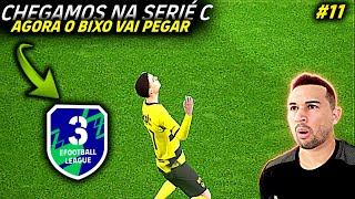 CHEGAMOS NA TERCEIRA DIVISÃOMODO CARREIRA NO EFOOTBALL 2024 MOBILEDO ZERO 11 [upl. by Nolitta]