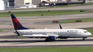 DO THEY NEED MORE PRACTICE Delta 737 Arrives Atlanta Runway 26R [upl. by Henghold]