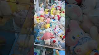 Win Cinamoroll mini Claw Machine  super cute adorable and fluffy clawmachine clawcatcher [upl. by Eneroc182]