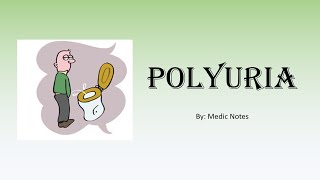 Polyuria causes amp pathophysiology diabetes mellitus diabetes insipidus postobstructive diuresis [upl. by Clyve]