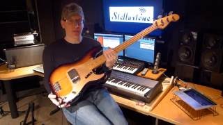 Stellartone Vari ToneStyler Bass PART ONE varitone mode demo by Garth Fielding [upl. by Sonnie]