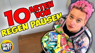 10 Arten von Regen Pausen 🌧️ Mega lustig [upl. by Adai654]