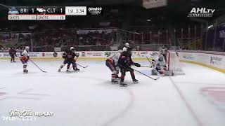 Sandis Vilmanis Goal  Assist vs Bridgeport Islanders 25102024  AHL [upl. by Araihc]