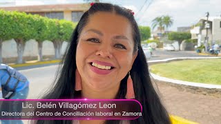 Entrevista con Belén Villagómez Leon Directora del Centro de Conciliación laboral en Zamora [upl. by Odlamur768]