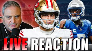 LIVE Reaction 49ers BEAT vs Seahawks 3624  Post Game Show [upl. by Dzoba]