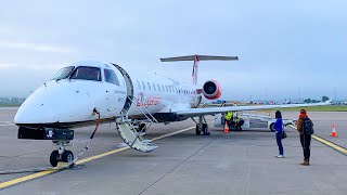 LoganAir ERJ145 Review SOUEDI [upl. by Yetac150]