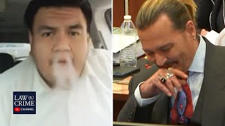 Witness Vapes amp Starts Driving During Testimony [upl. by Amaryllis47]