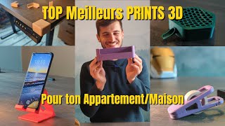 LES MEILLEURS PRINTS UTILES EN 3D POUR TA MAISONAPPARTEMENT 🫡 [upl. by Gnay]