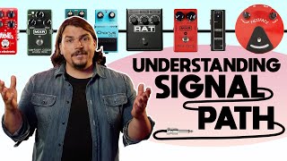 Effects Pedal Order Explained [upl. by Einnos]