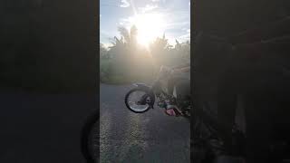 WHEELIE HONDA SUPER CUB 90 C90 shorts  LOS DESACATAOS [upl. by Diarmit268]