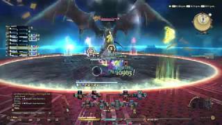 FFXIV  UCoB First Nael Kill and Enter Bahamut AST POV [upl. by Lemor248]