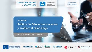 Política de Telecomunicaciones y empleo el teletrabajo [upl. by Fionna282]