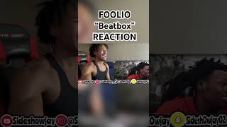 foolio “Beatbox Remix” reaction shorts [upl. by Lisa]