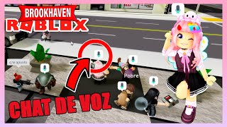 PROBAMOS NUEVO CHAT DE VOZ EN BROOKHAVEN ¡SE DESCONTROLA 🎙🦐 ANIELICA ROBLOX [upl. by Raynata882]