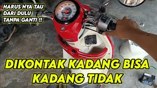 Scoopy dikontak kadang bisa kadang tidak  Tanpa ganti ternyata cuma ini [upl. by Nossyla]