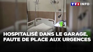 HauteMarne  hospitalisé dans un garage faute de place aux urgences il témoigne｜TF1 INFO [upl. by Yelnoc]