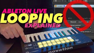 Ableton Live LOOPING EXPLAINED  Music Production Tutorial [upl. by Larry892]