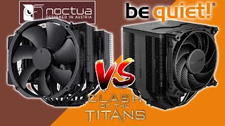 Noctua NhD15 vs Be Quiet Dark Rock Pro 5 Clash of the air cooling titans [upl. by Myra]