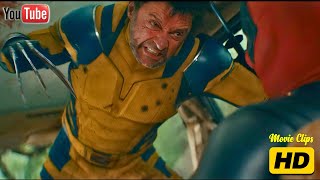 Deadpool vs Wolverine The Ultimate Car Battle  Deadpool 3 2024 [upl. by Vudimir633]