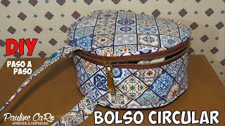 DIY BOLSO REDONDO DE UNA SOLA MANIJA [upl. by Agata816]