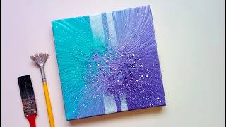 Abstract Acrylic Painting for Beginners  Step by Step Acrylic Painting [upl. by Nnaasil917]