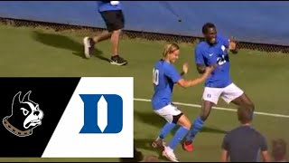 Duke vs Wofford College Soccer [upl. by Iggep436]