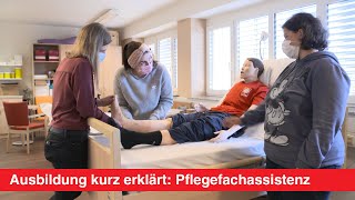 Pflegefachassistenz  Ausbildung in der Pflegeschule der Caritas RheinErft [upl. by Acquah]