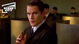 Gattaca Vincent Meets Irene Ethan Hawke Uma Thurman Scene [upl. by Alehcim956]