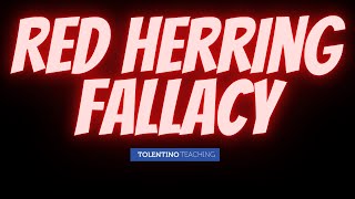 Red Herring Fallacies Lesson and Activity [upl. by Byler]