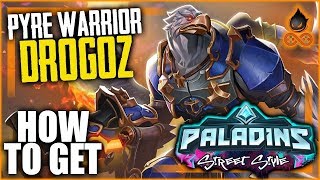 How to get the new Pyre Warrior Drogoz Skin [upl. by Mcconaghy]