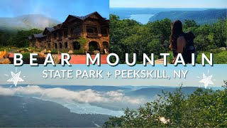 Hiking Bear Mountain State Park  Exploring Peekskill NY  4K [upl. by Rillis268]