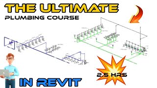 The Ultimate Plumbing Course in Revit 25 hours [upl. by Leasia]