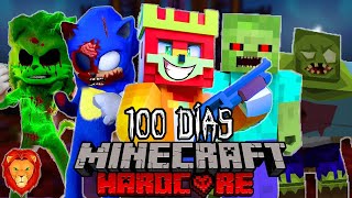 SOBREVIVÍ 100 días en un Apocalipsis ZOMBIE en Minecraft HARDCORE y esto es lo que sucedió [upl. by Anitnatsnoc369]