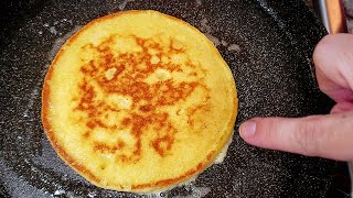 CORNBREAD CAKES  STOVETOP Cornbread Cakes Recipe  Johnnycakes Recipe [upl. by Ardyth]