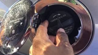 How to Change Fuel cap on Dodge Challenger and SRT Pedals [upl. by Alyek]