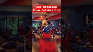 RCB Dressing room celebration after beating CSK viratkohli dineshkarthik rcbvscsk rcb ipl2024 [upl. by Arym]