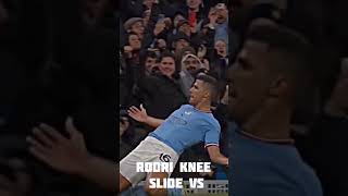 Rodri knee slide vs Fabinho knee slide🤣 rodrigo fabinho [upl. by Spiegelman]