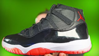 Jordan 11 quotBredquot Review  DHGate Shoes Review  Is DHGate a SCAM [upl. by Gregorio]