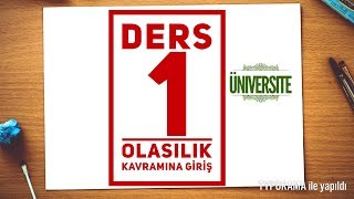 Ders 1OLASILIK DURUMLARIZAR PARA ATMAÜniversiteler için Olasılık Ve İSTATİSTİK Mühendisler İçin [upl. by Ellehcear]