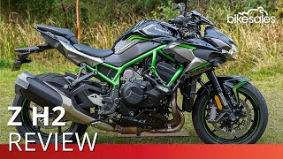 2020 Kawasaki Z H2 Review  bikesales [upl. by Ashmead689]